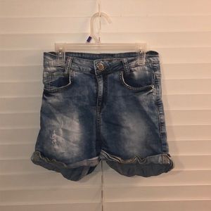 Jean shorts